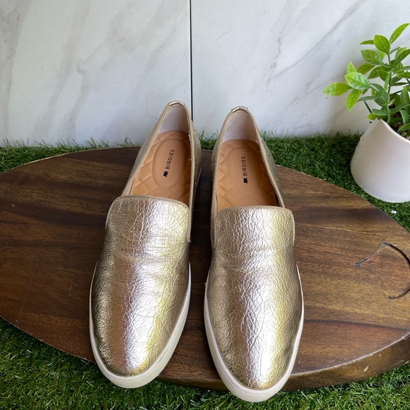 BIRDIES golden Swift Leather loafers Size 9.5 gently used - Picture 9 of 11